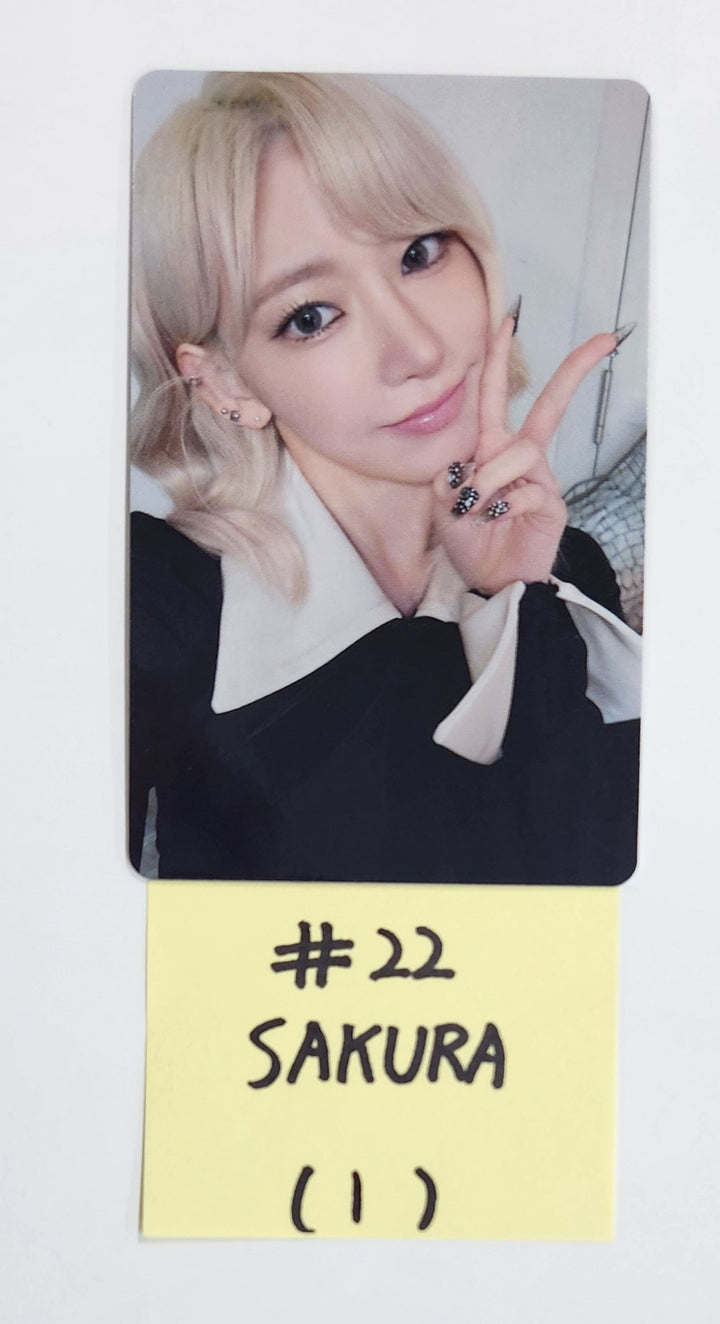 Lesserafim "CRAZY" JAPAN - Official Photocard [25.3.5]