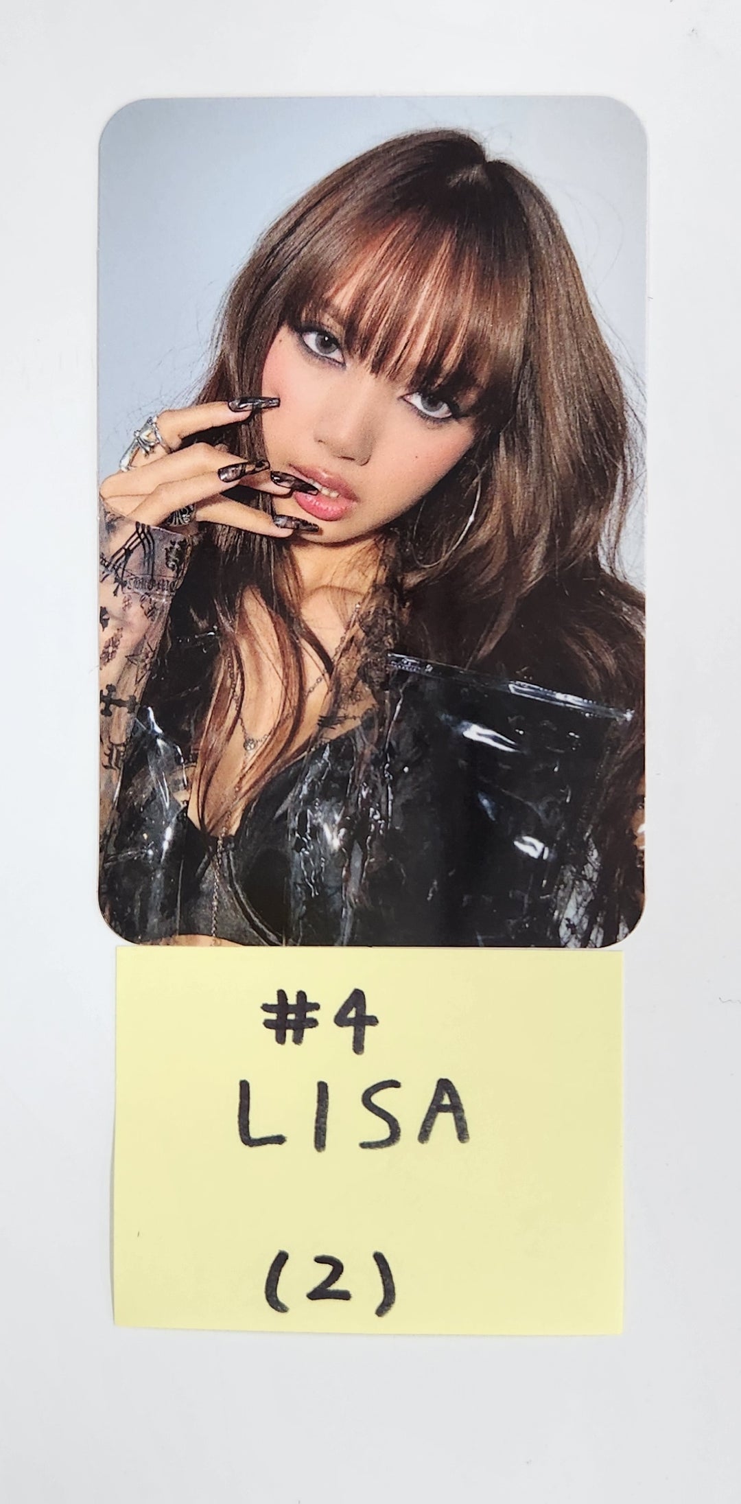 LISA (Of Black Pink) "Alter Ego" - Official Photocard [Jewel Case Ver.] [25.3.6]