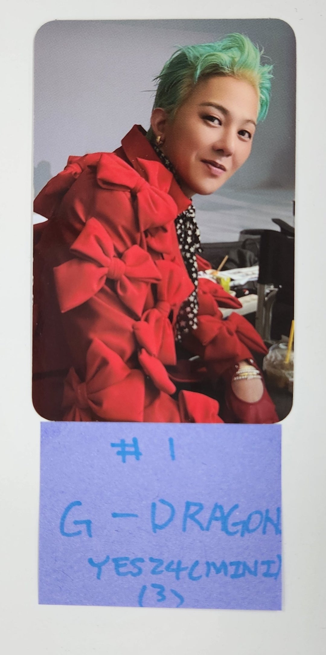 G-Dragon "Übermensch" - Yes24 Pre-Order Benefit Photocard [Mini Jewel Ver.] (Restocked) [25.3.7]