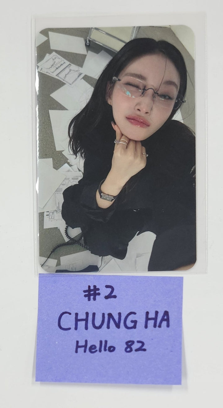 Chung Ha "Alivio" - Hello82 Signing Album Event Photocard [25.3.7]