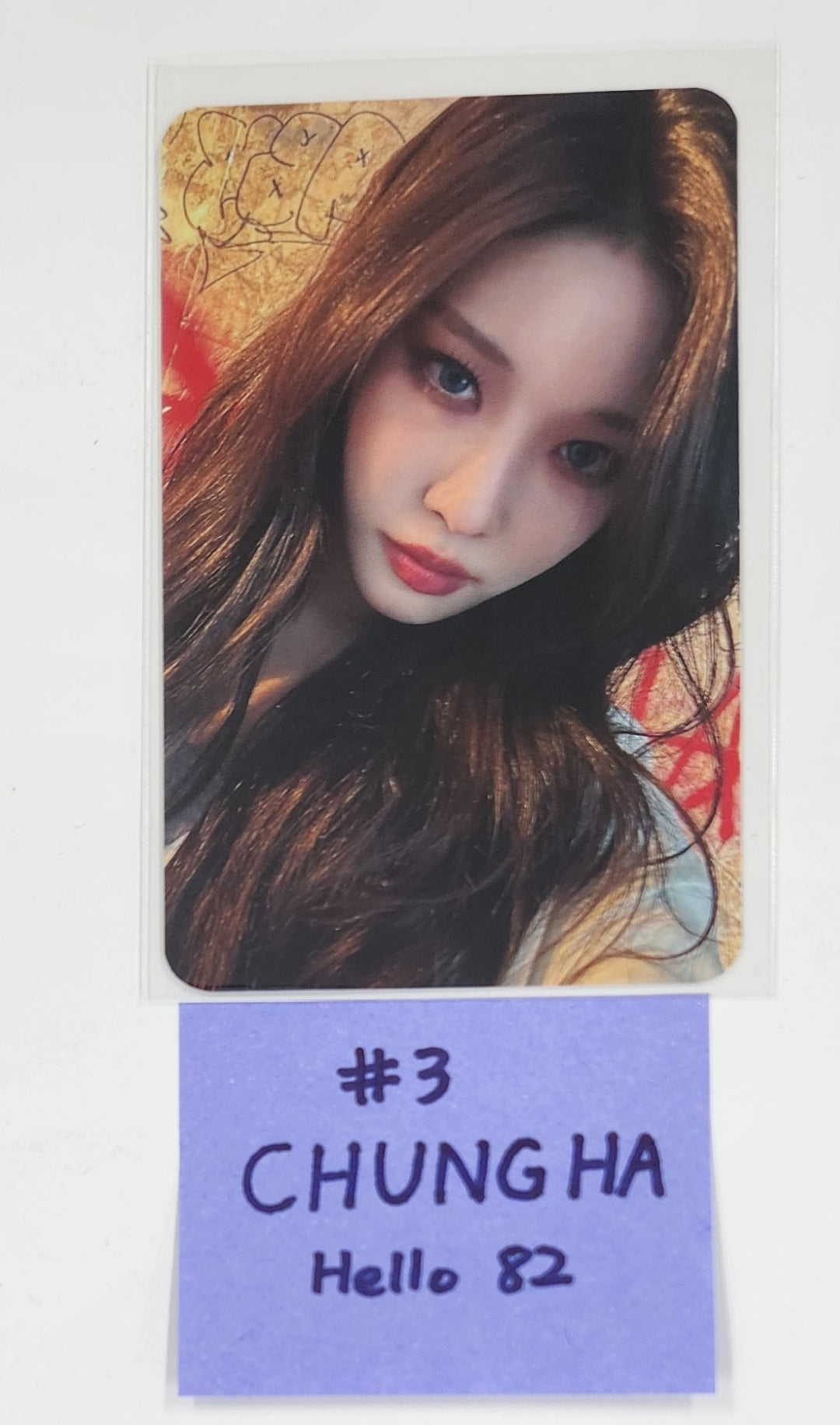 Chung Ha "Alivio" - Hello82 Signing Album Event Photocard [25.3.7]