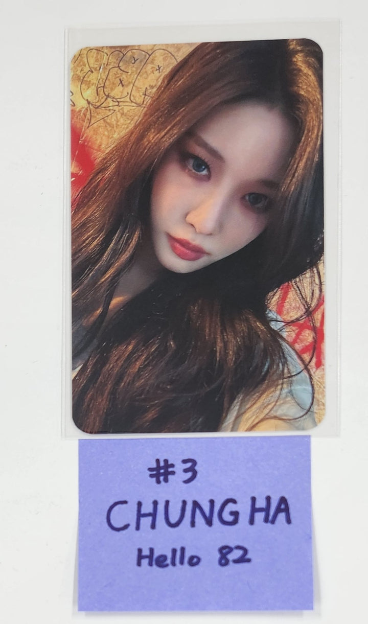 Chung Ha "Alivio" - Hello82 Signing Album Event Photocard [25.3.7]