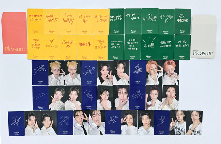 TREASURE "PLEASURE" - Official Photocard [Yellow, Green, Blue ver.] [25.3.10]