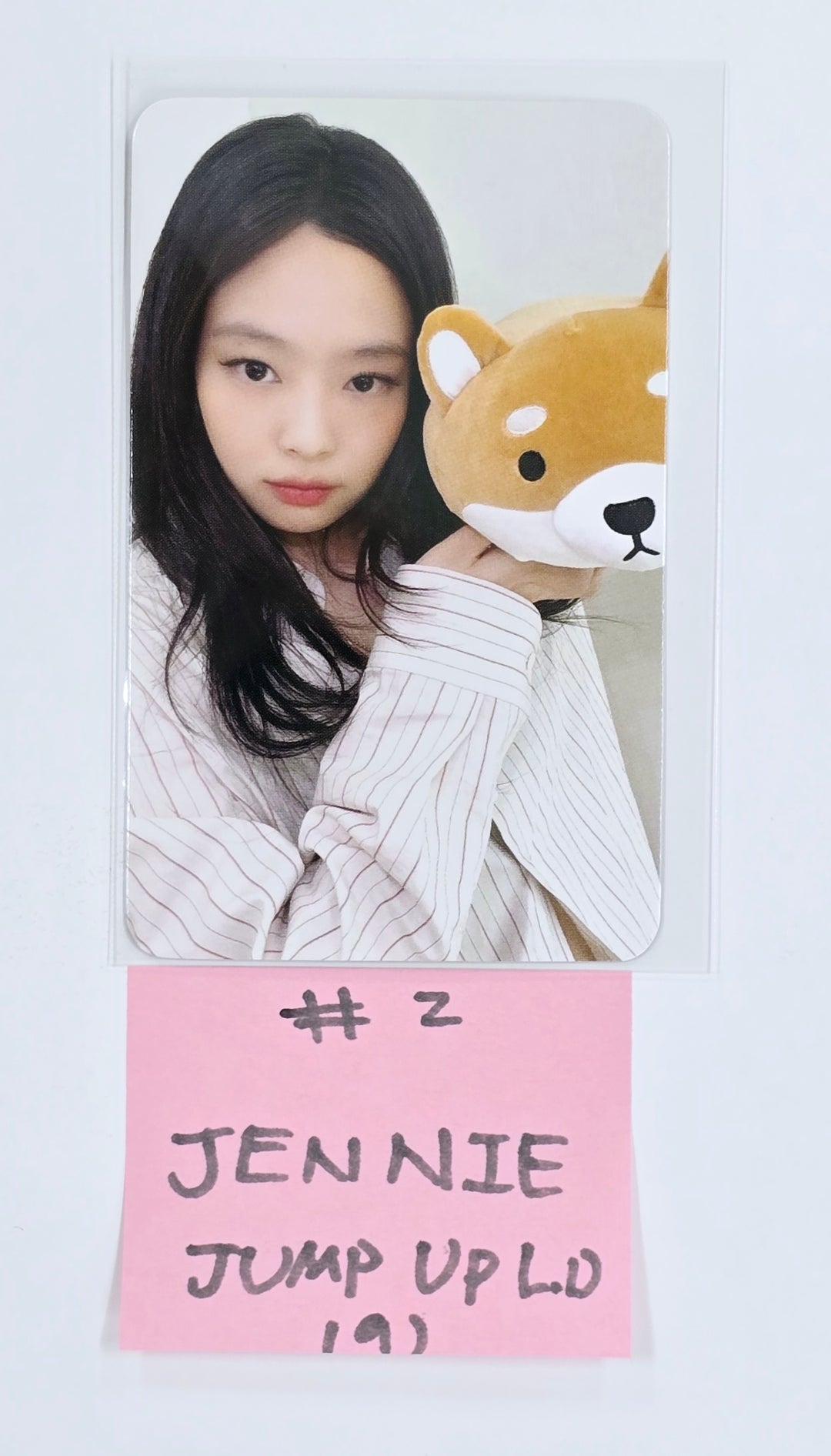 Jennie (Of Black Pink) "Ruby" - Jump UP Lucky Draw Event Photocard [25.3.10]