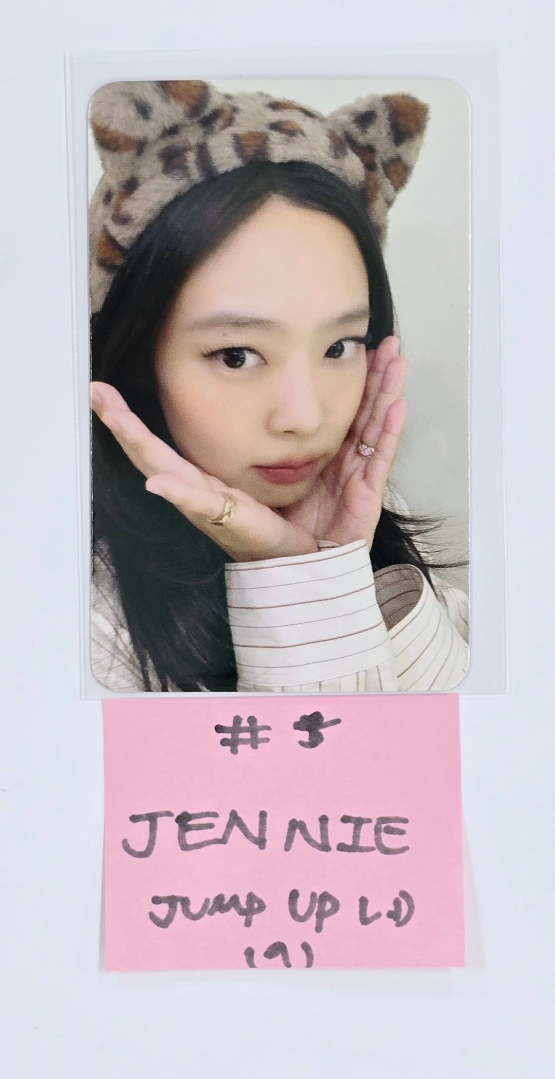 Jennie (Of Black Pink) "Ruby" - Jump UP Lucky Draw Event Photocard [25.3.10]