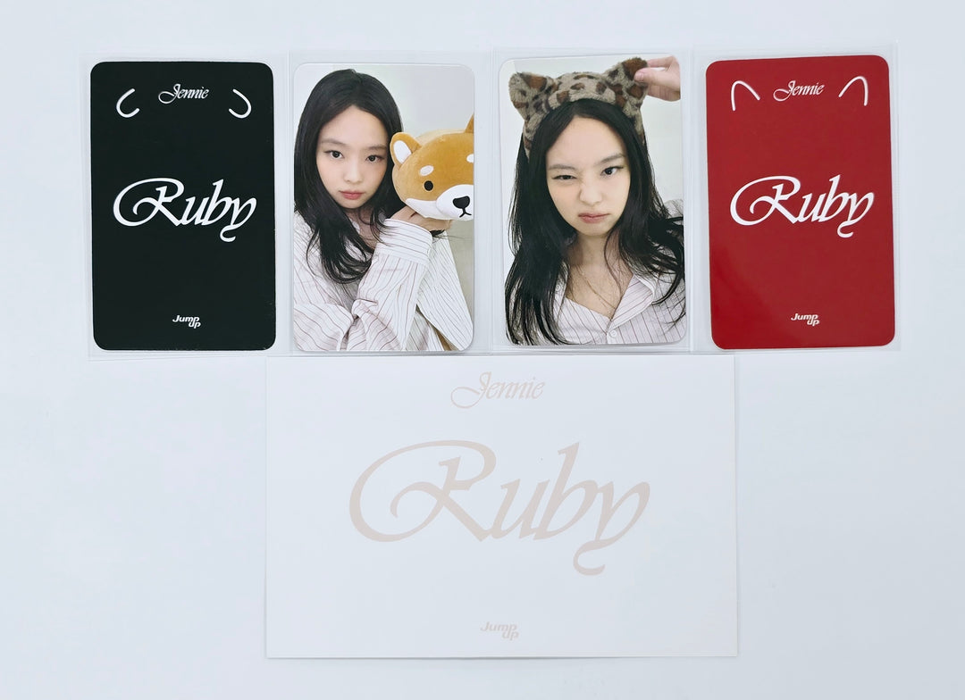 Jennie (Of Black Pink) "Ruby" - Jump UP Lucky Draw Event Photocard [25.3.10]