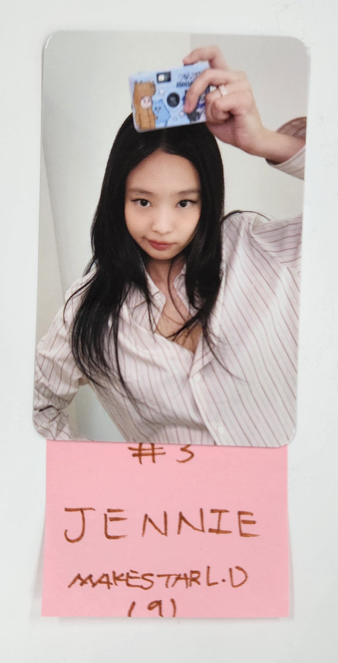 Jennie (Of Black Pink) "Mantra" - Makestar Lucky Draw Event Photocard [25.3.10]