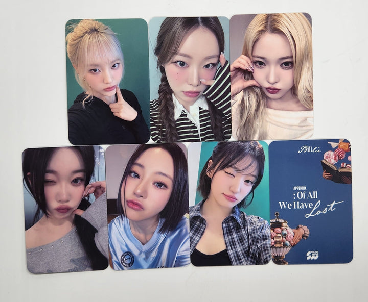 Billlie "Of All Have Lost" - Soundwave Fansign Event Photocard [25.3.10]