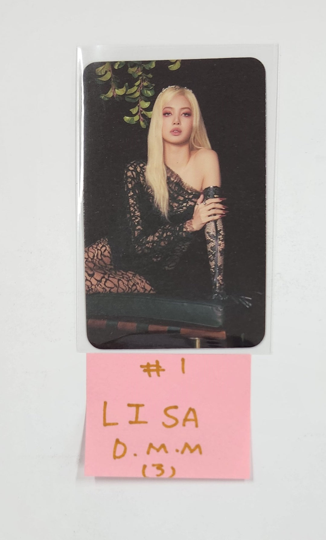 LISA (Of Black Pink) "Alter Ego" - Dear My Muse Fansign Event Photocard [25.3.10]