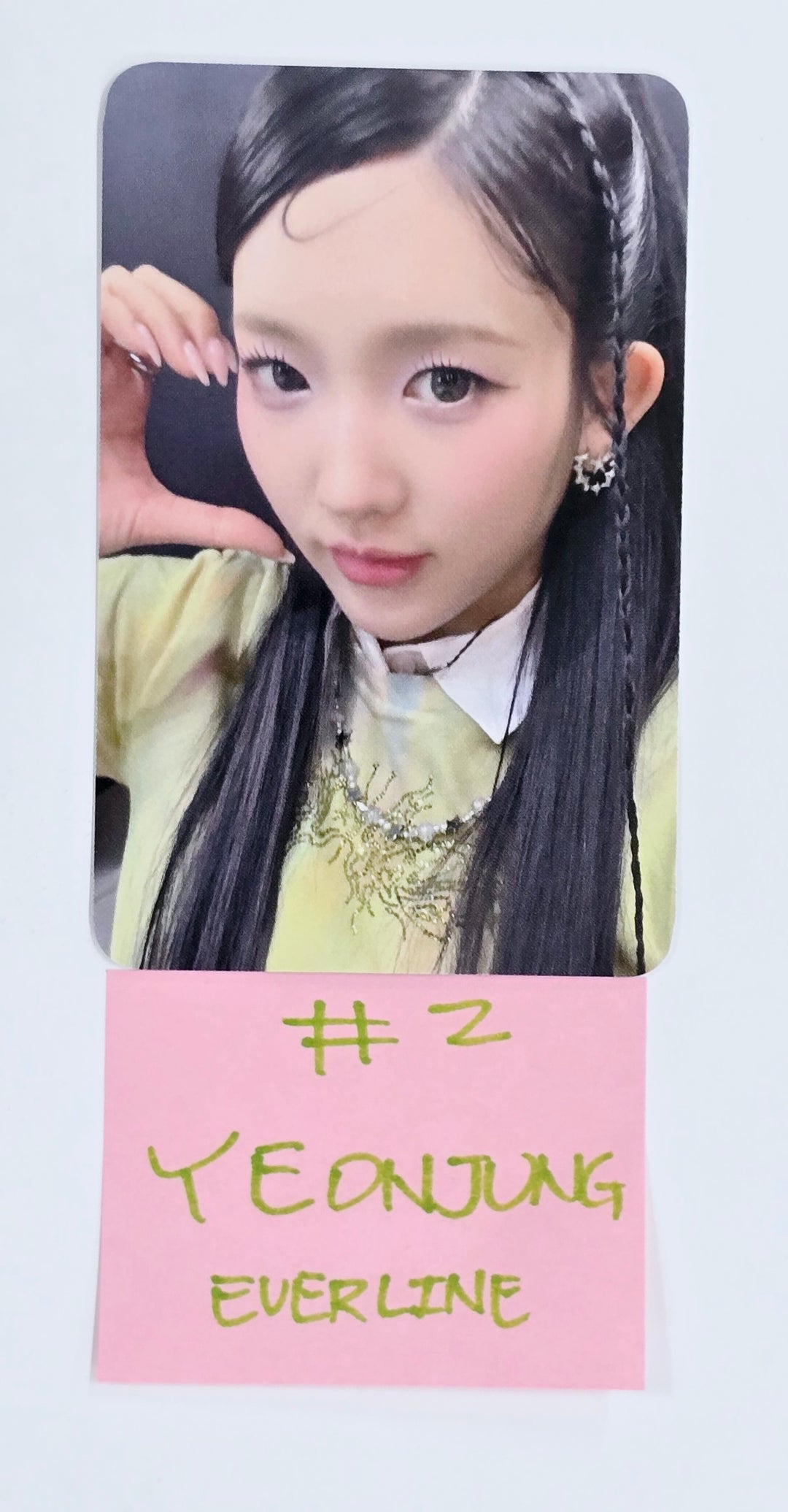 YOUNG POSSE "COLD" - Everline Event Photocard  [25.3.10]