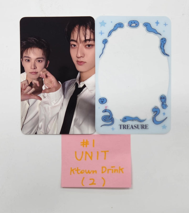 TREASURE "PLEASURE" - Ktown4U Drink Event Photocard [25.3.10]