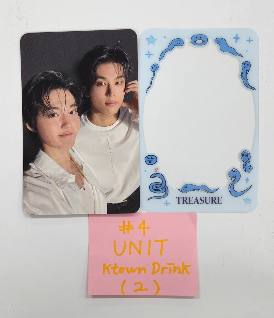 TREASURE "PLEASURE" - Ktown4U Drink Event Photocard [25.3.10]