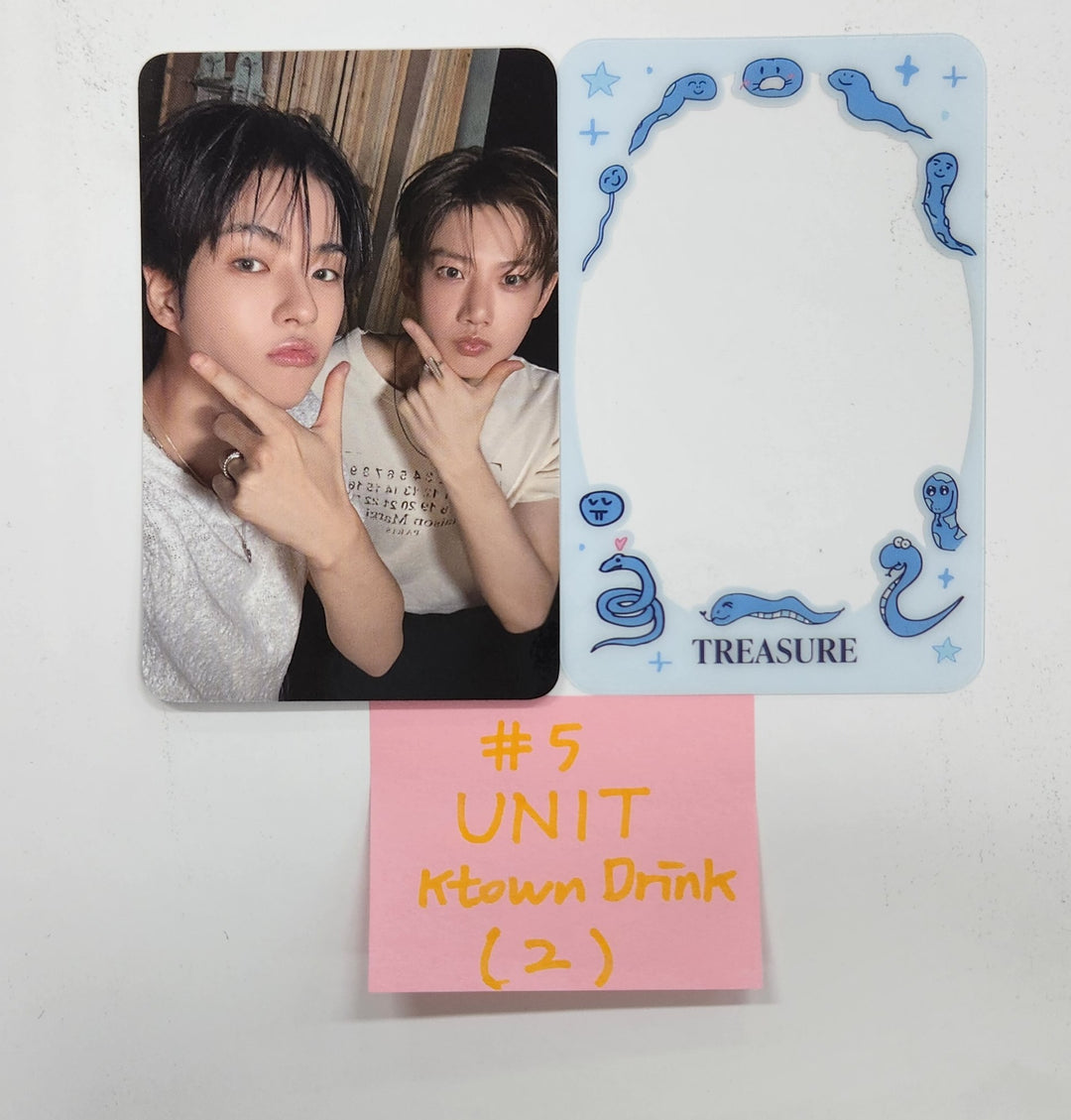 TREASURE "PLEASURE" - Ktown4U Drink Event Photocard [25.3.10]