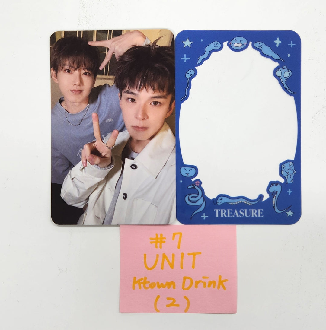 TREASURE "PLEASURE" - Ktown4U Drink Event Photocard [25.3.10]