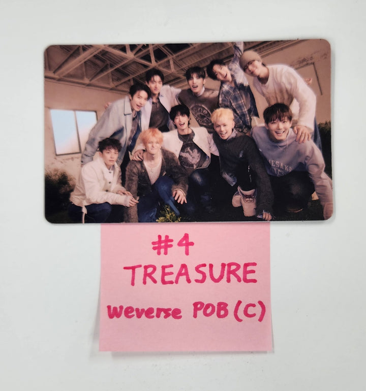 TREASURE "PLEASURE" - Weverse Shop Pre-Order Benefit Photocard [25.3.10]