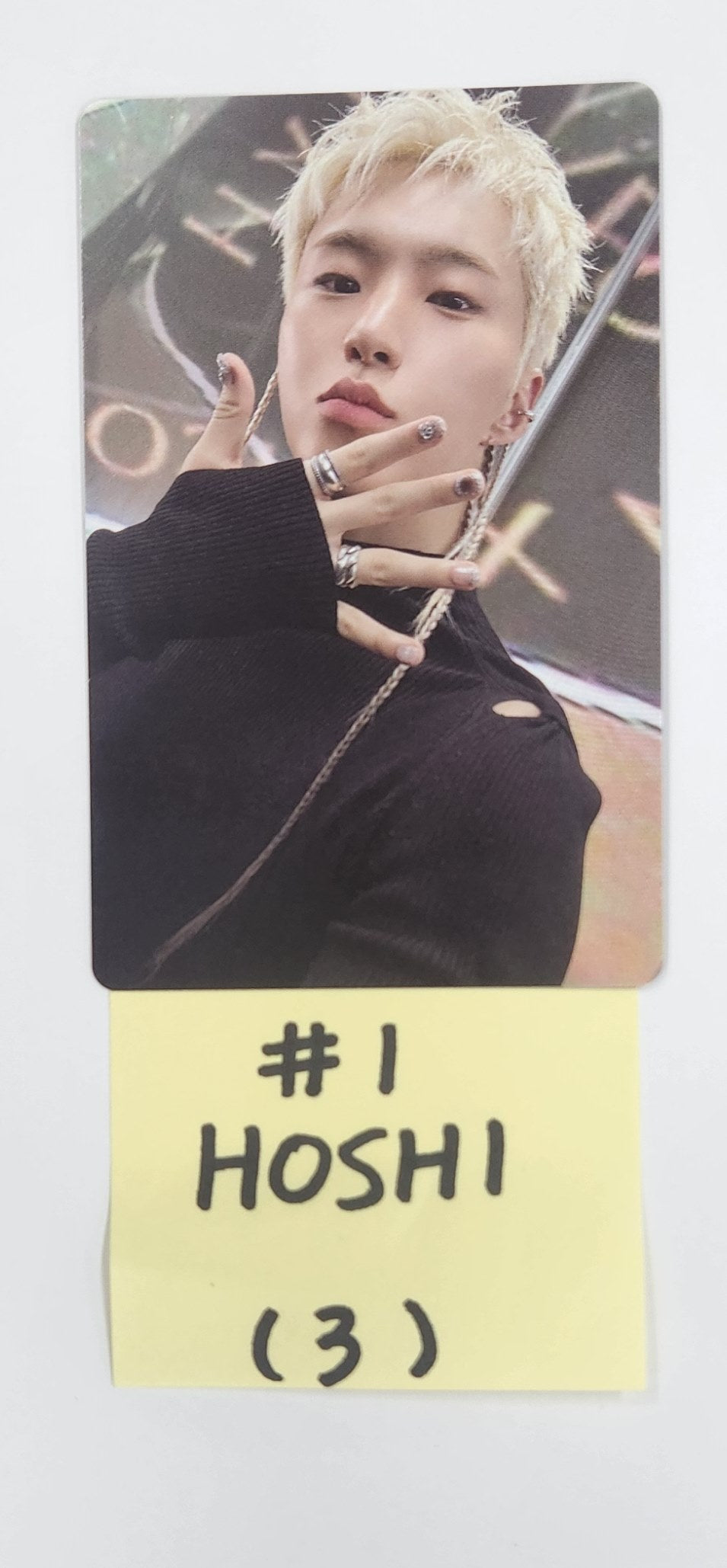 Hoshi x Woozi (Of SEVENTEEN) "BEAM" - Official Photocard [25.3.11]