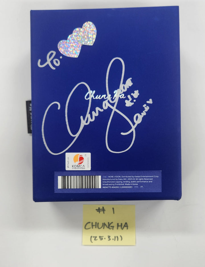 Chung Ha "Alivio" - Hand Autograhped(Signed) Album [25.3.11]