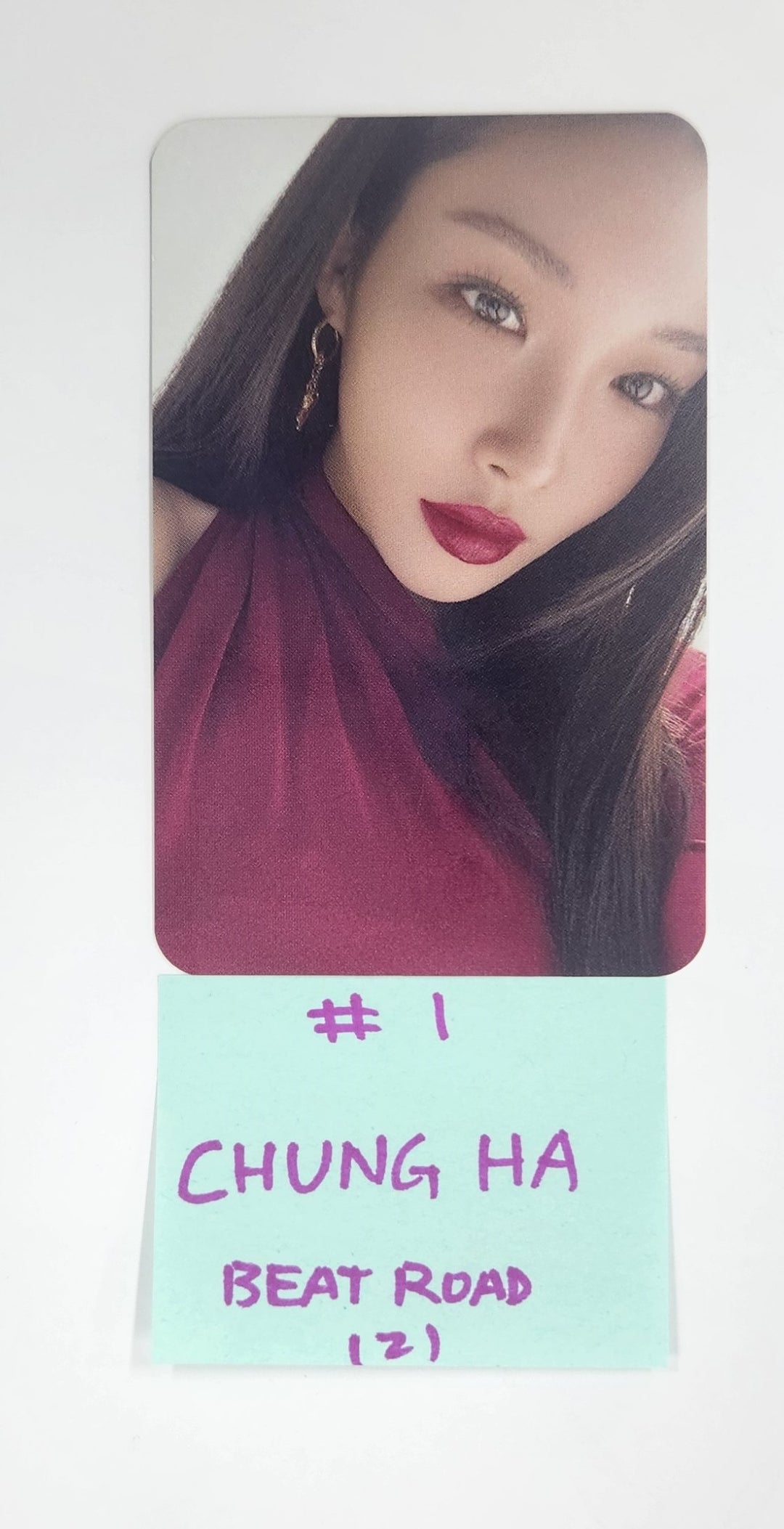 Chung Ha "Alivio" - Beat Road Fansign Event Photocard [25.3.11]