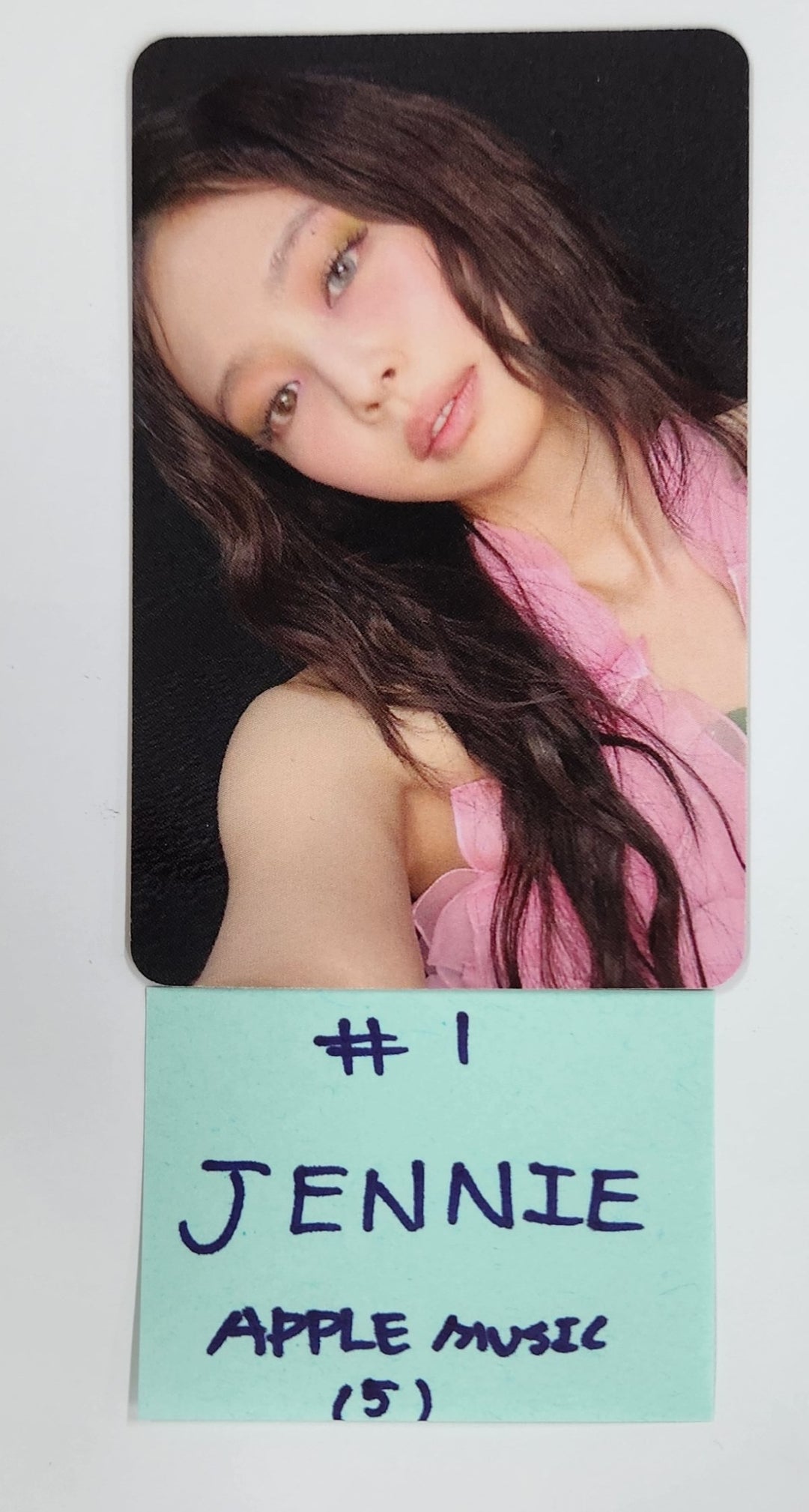 Jennie (Of Black Pink) "Mantra" - Apple Music Pre-Order Benefit Photocard [25.3.11]