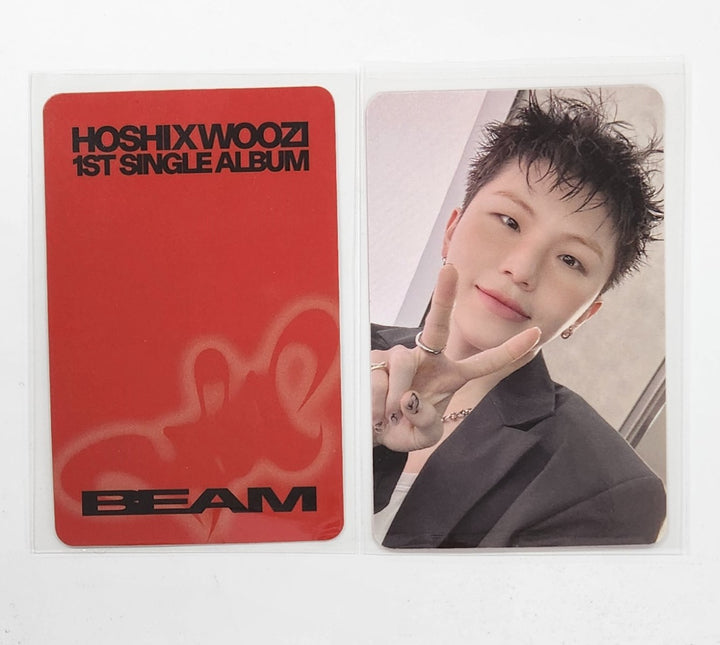 Hoshi x Woozi (Of SEVENTEEN) "BEAM" - Olive Young Lucky Draw Event Photocard [25.3.11]