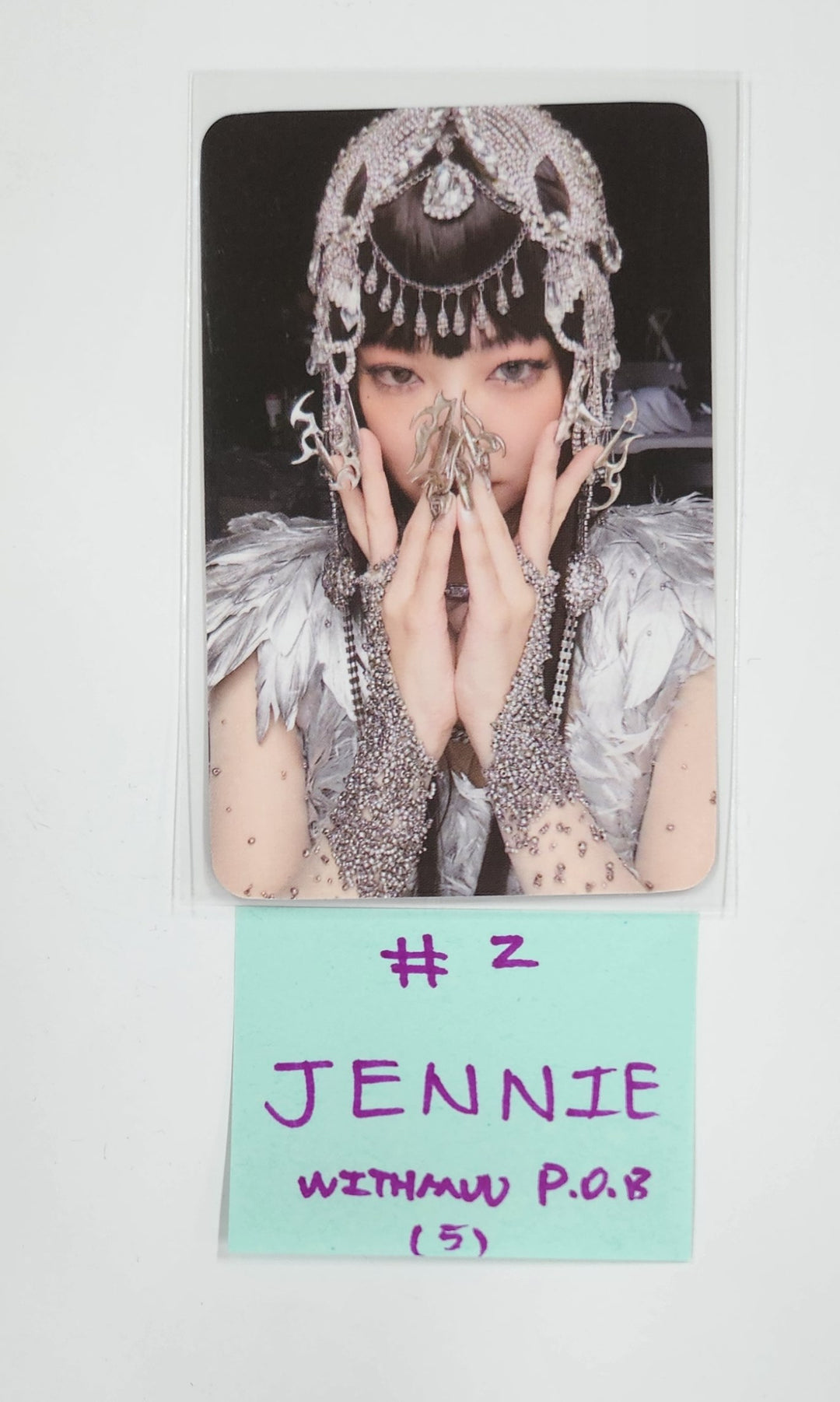 Jennie (Of Black Pink) "Mantra" - Withmuu Pre-Order Benefit Photocard [25.3.11]