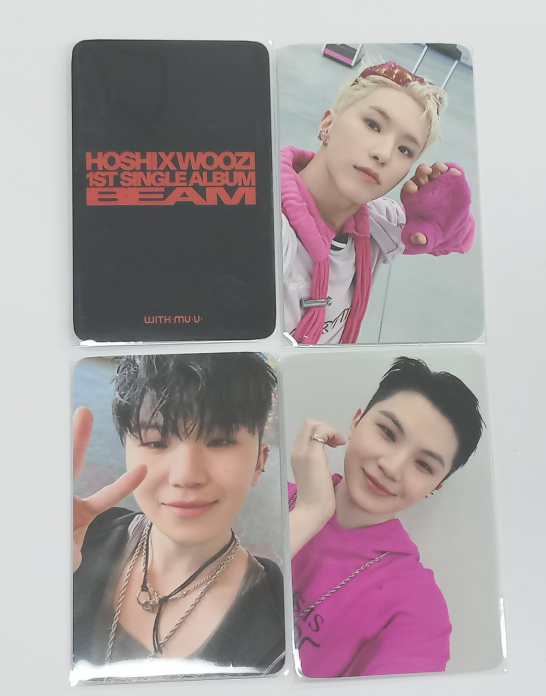 Hoshi x Woozi (Of SEVENTEEN) "BEAM" - Withmuu Lucky Draw Event Photocard [25.3.11]