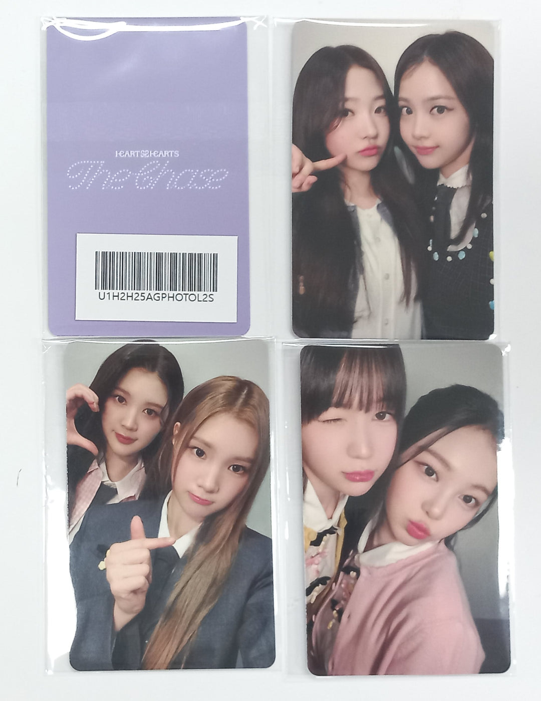 Hearts2Hearts "The Chase" - Weverse Shop UNBOXING Event Photocard (Restocked) [25.3.11]