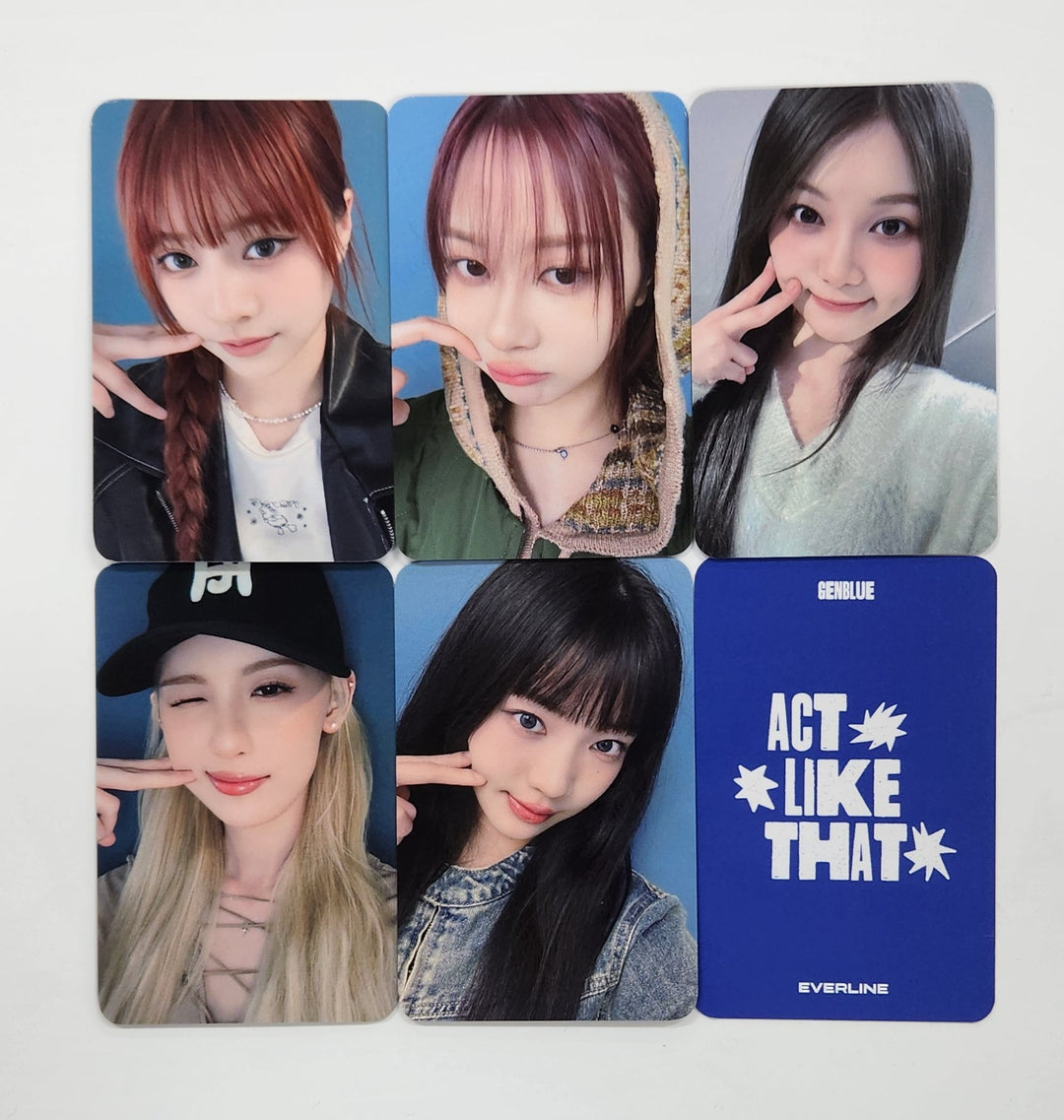 GENBLUE "ACT LIKE THAT" - Everline Pre-Order Benefit Photocard [25.3.11]