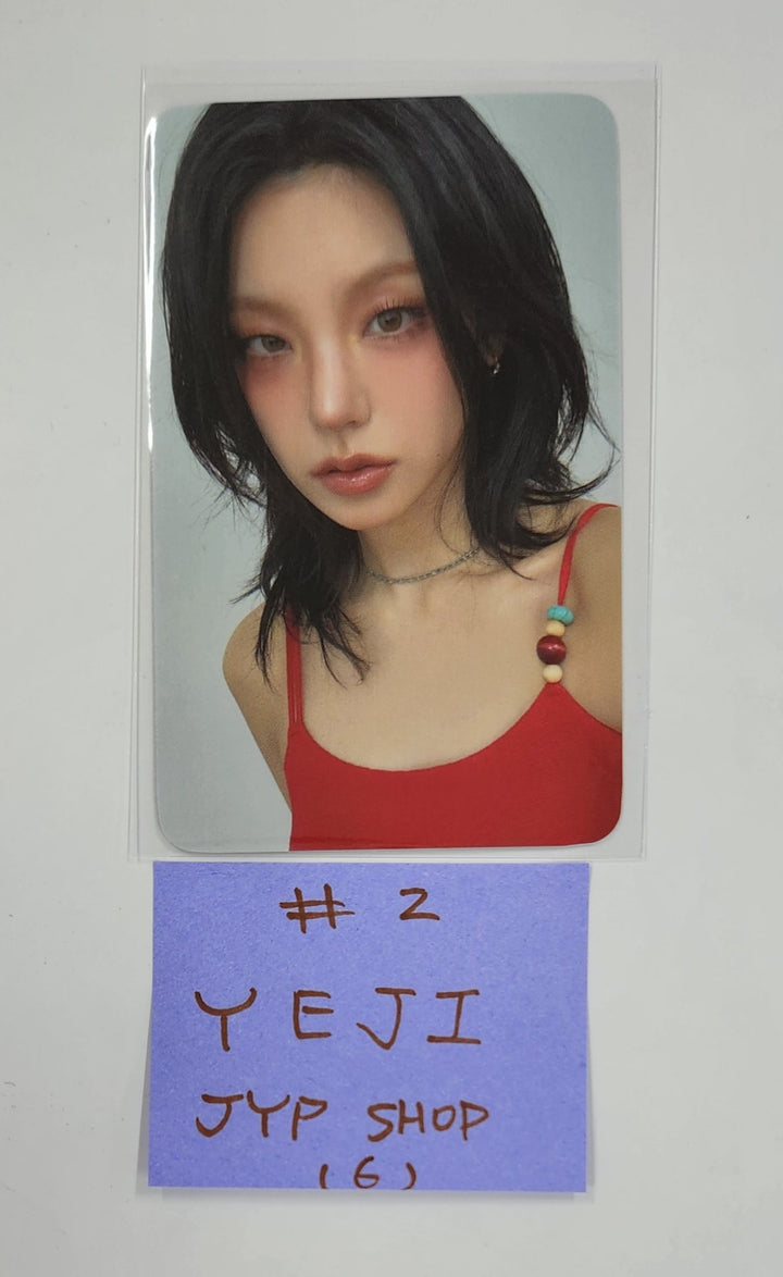 YEJI (Of ITZY) "Air" - JYP Shop Pre-Order Benefit Photocard [25.3.12]