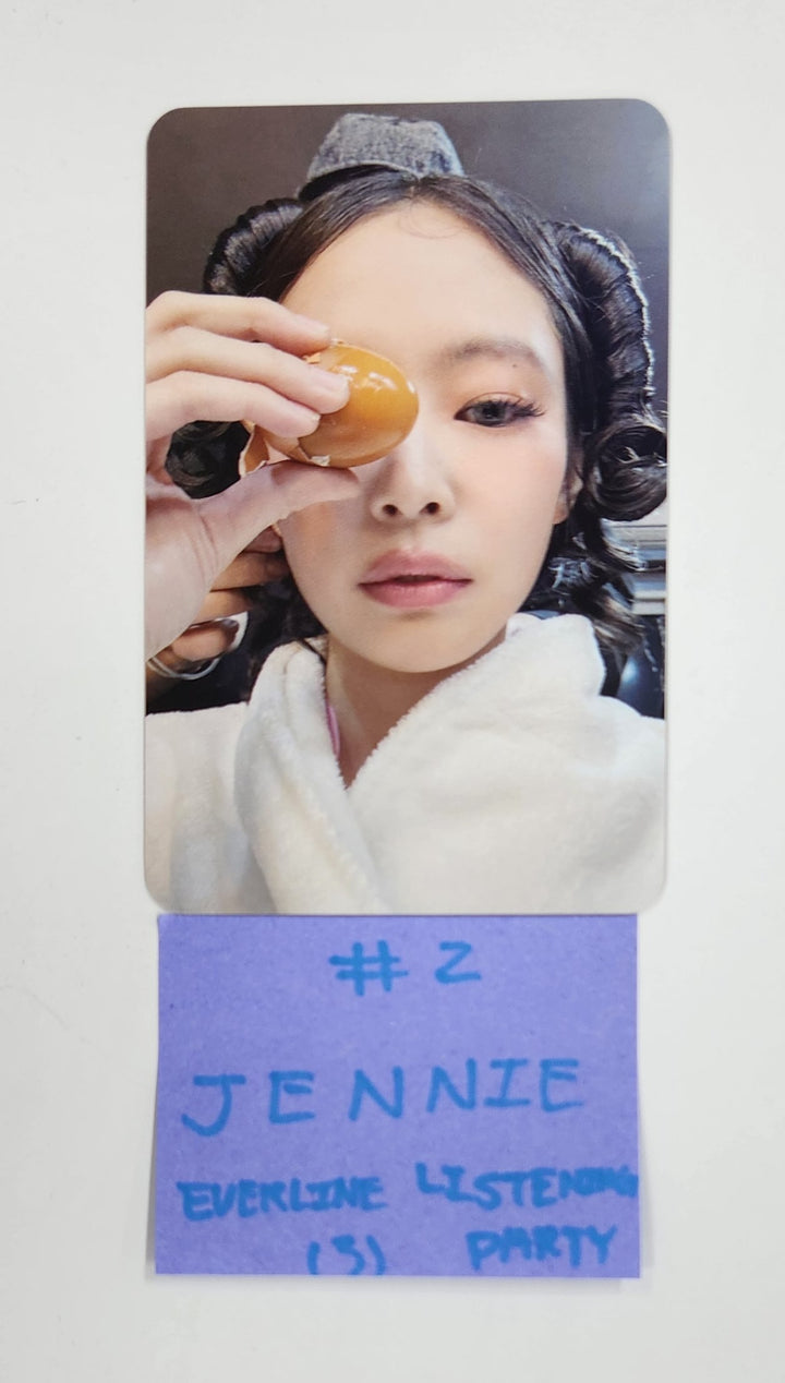 Jennie (Of Black Pink) "Mantra" - Everline Listening Party Event Photocard [25.3.12]