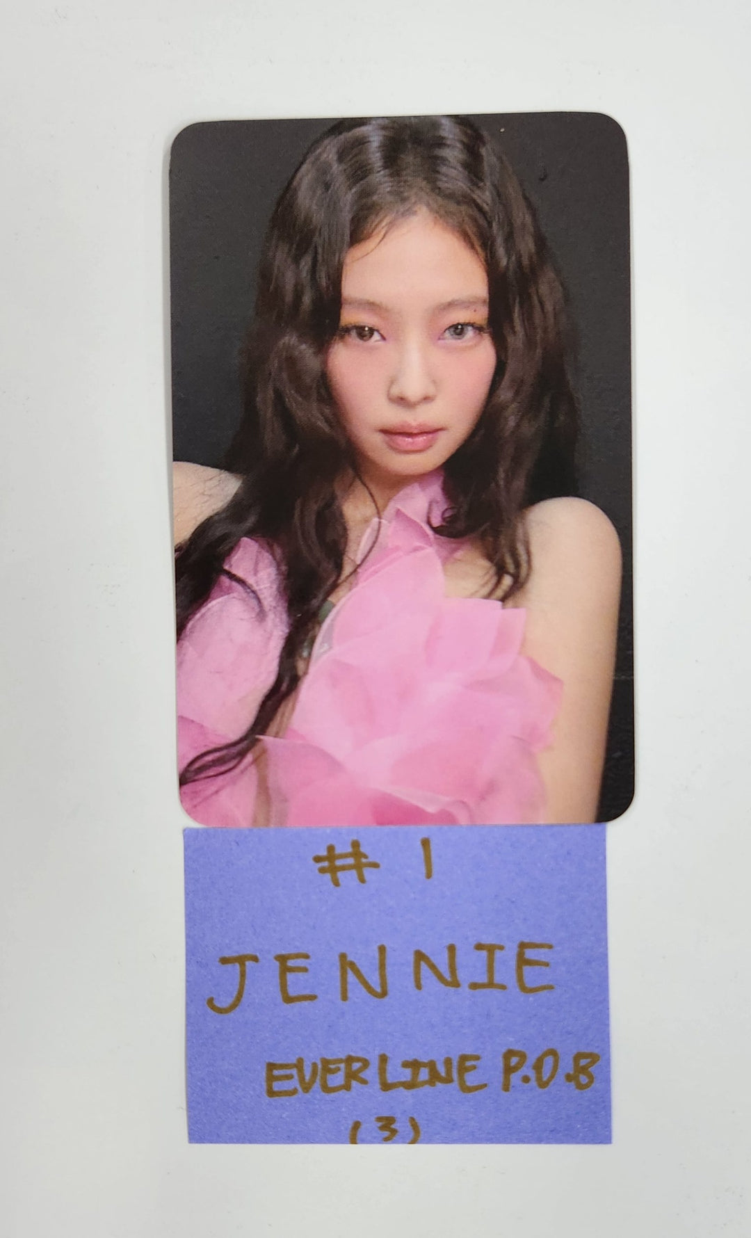 Jennie (Of Black Pink) "Mantra" - Everline Pre-Order Benefit Photocard [25.3.12]