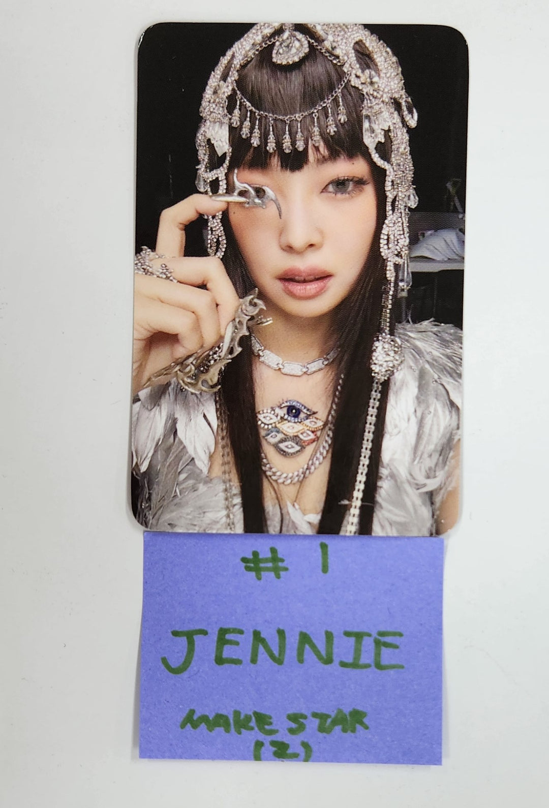 Jennie (Of Black Pink) "Mantra" - Makestar Pre-Order Benefit Photocard [25.3.12]