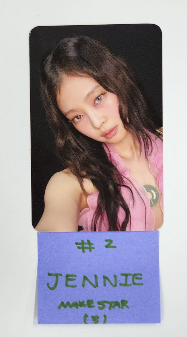 Jennie (Of Black Pink) "Mantra" - Makestar Pre-Order Benefit Photocard [25.3.12]