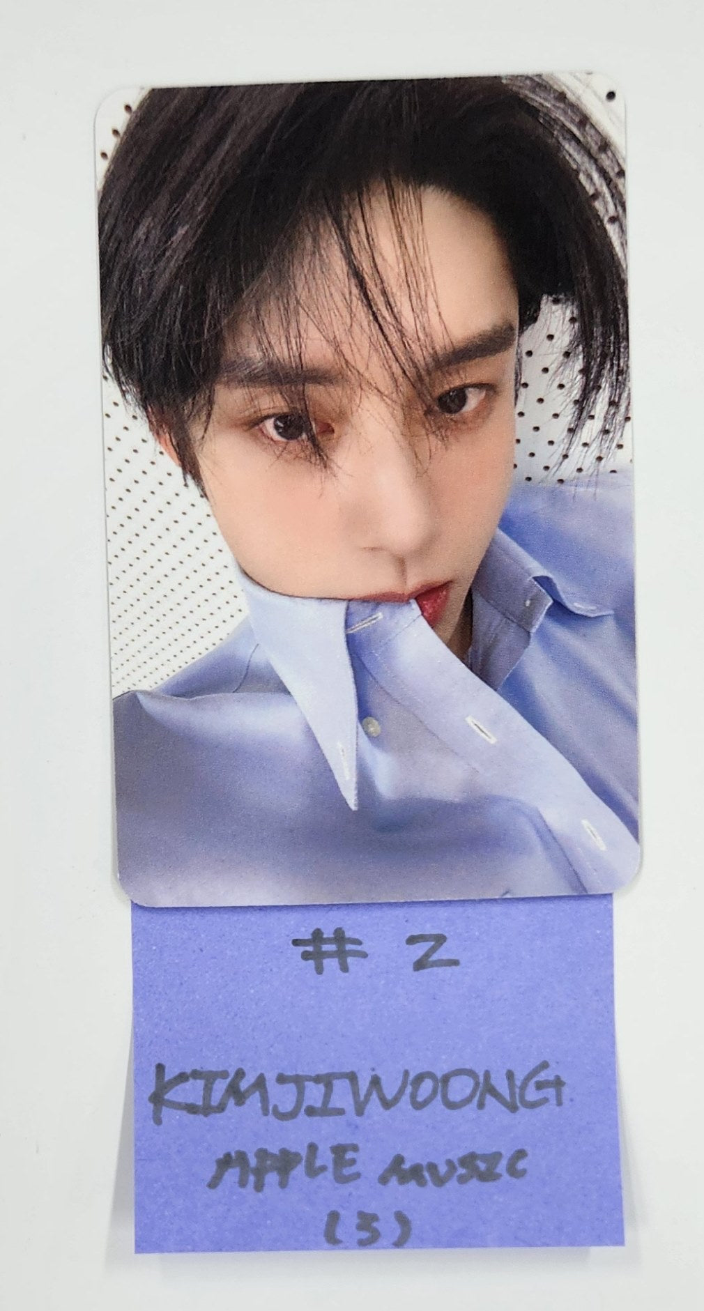 ZEROBASEONE "𝗕𝗟𝗨𝗘 𝗣𝗔𝗥𝗔𝗗𝗜𝗦𝗘" The 5th Mini Album - Apple Music Fansign Event Photocard [Photobook Ver.] [25.3.12]