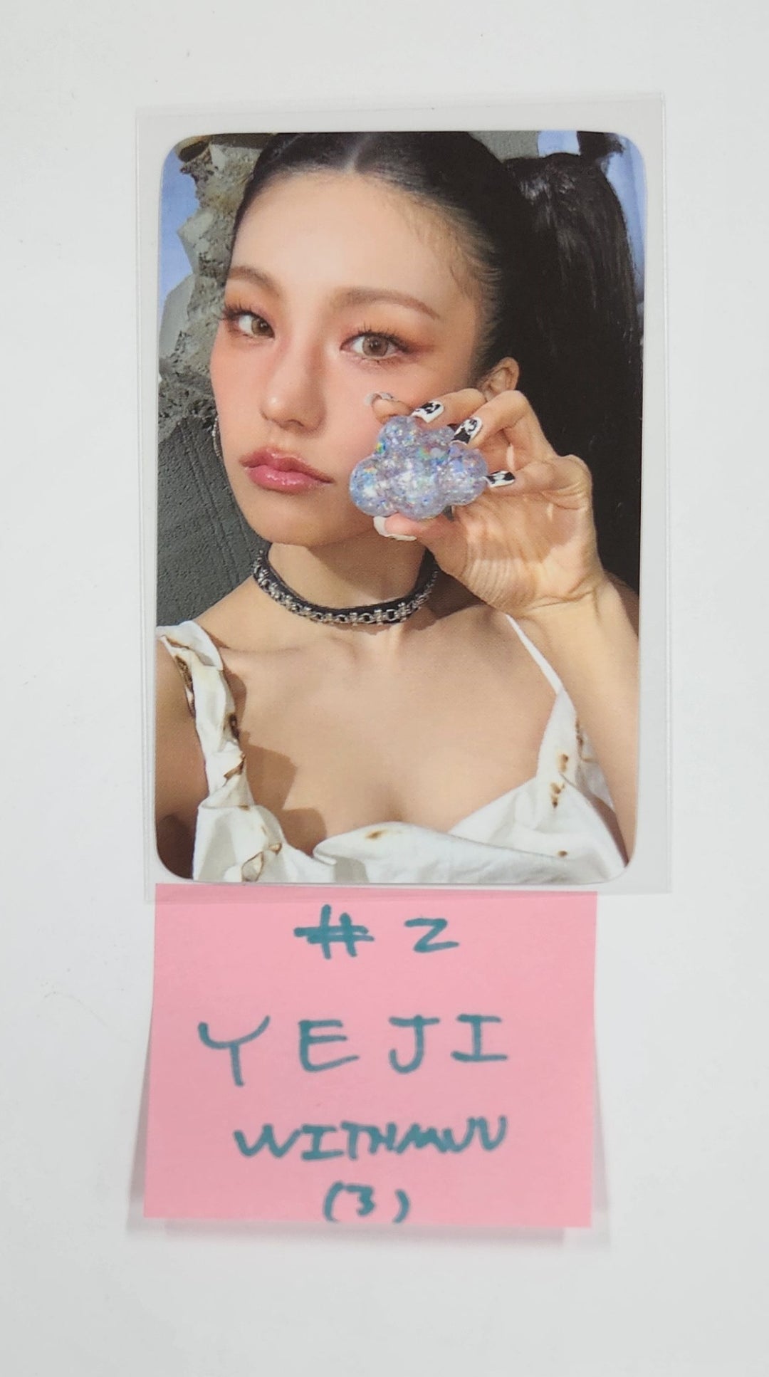 YEJI (Of ITZY) "Air" - Withmuu Pre-Order Benefit Photocard [25.3.13]