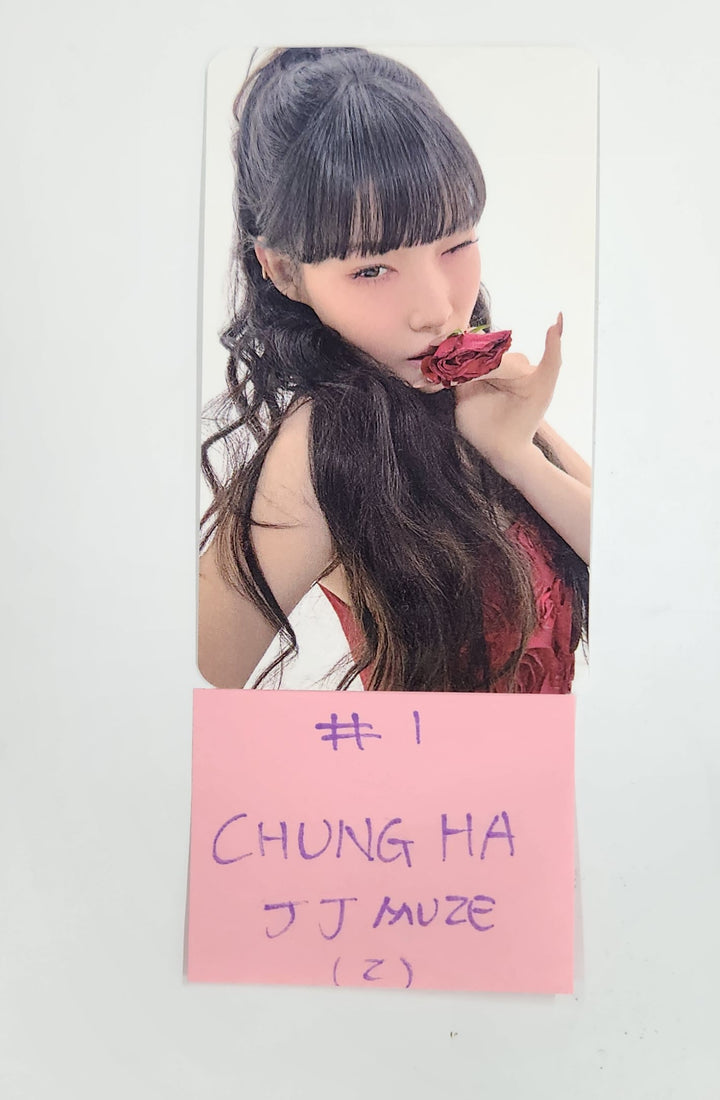 Chung Ha "Alivio" - JJ Muze Fansign Event Photocard [25.3.13]