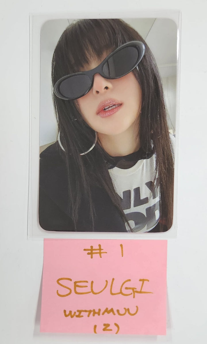 SEULGI (Of Red velvet) "Accidentally On Purpose" - Withmuu Pre-Order Benefit Photocard [25.3.13]