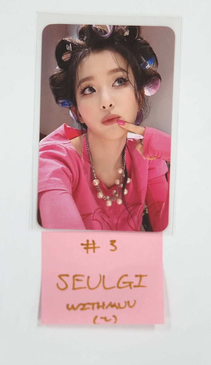 SEULGI (Of Red velvet) "Accidentally On Purpose" - Withmuu Pre-Order Benefit Photocard [25.3.13]