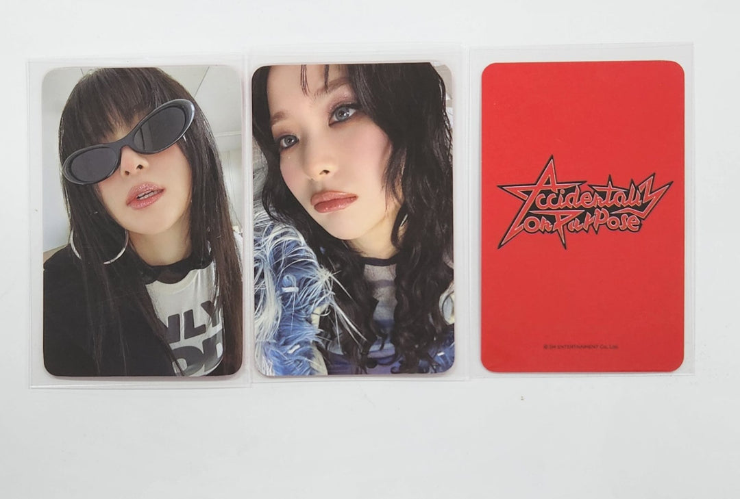 SEULGI (Of Red velvet) "Accidentally On Purpose" - Withmuu Pre-Order Benefit Photocard [25.3.13]