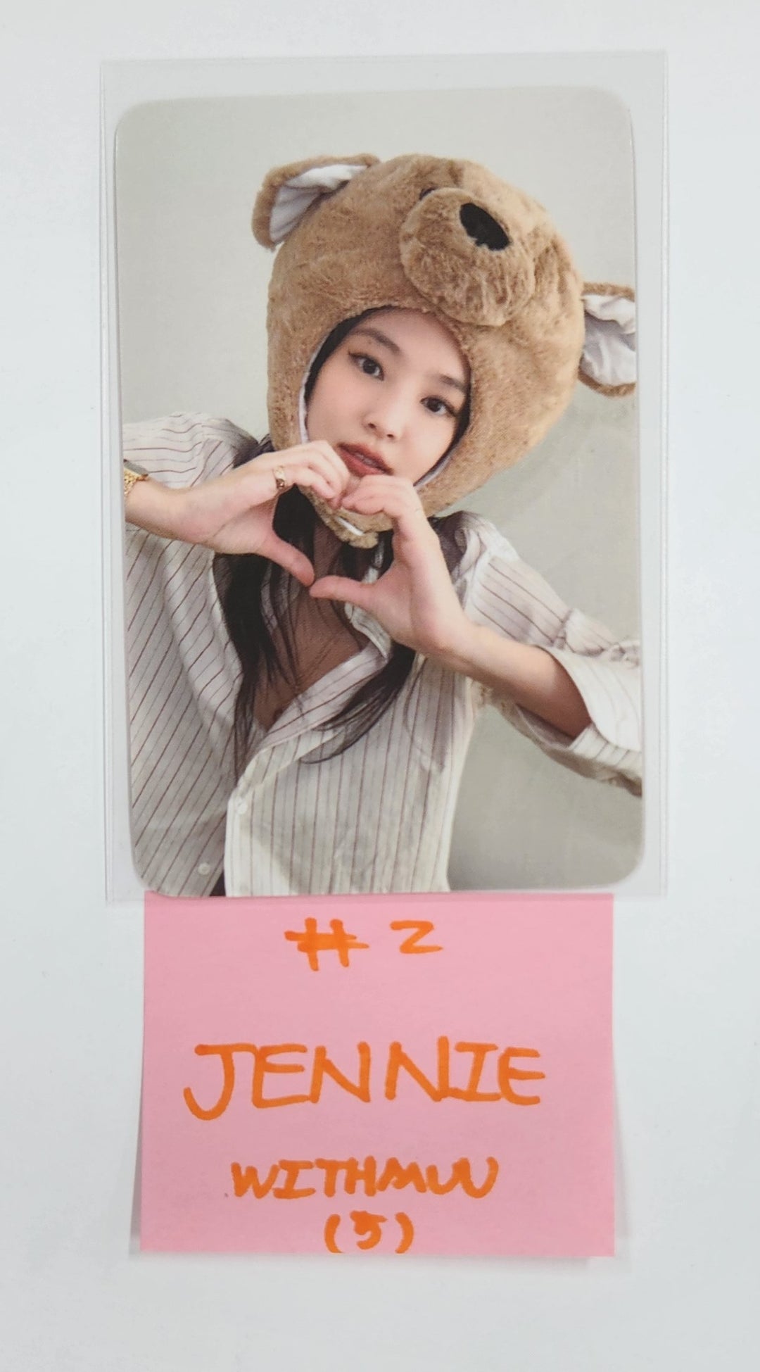 Jennie (Of Black Pink) "Mantra" - Withmuu Fansign Event Photocard [25.3.13]