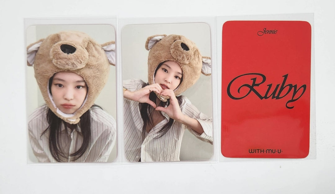 Jennie (Of Black Pink) "Mantra" - Withmuu Fansign Event Photocard [25.3.13]