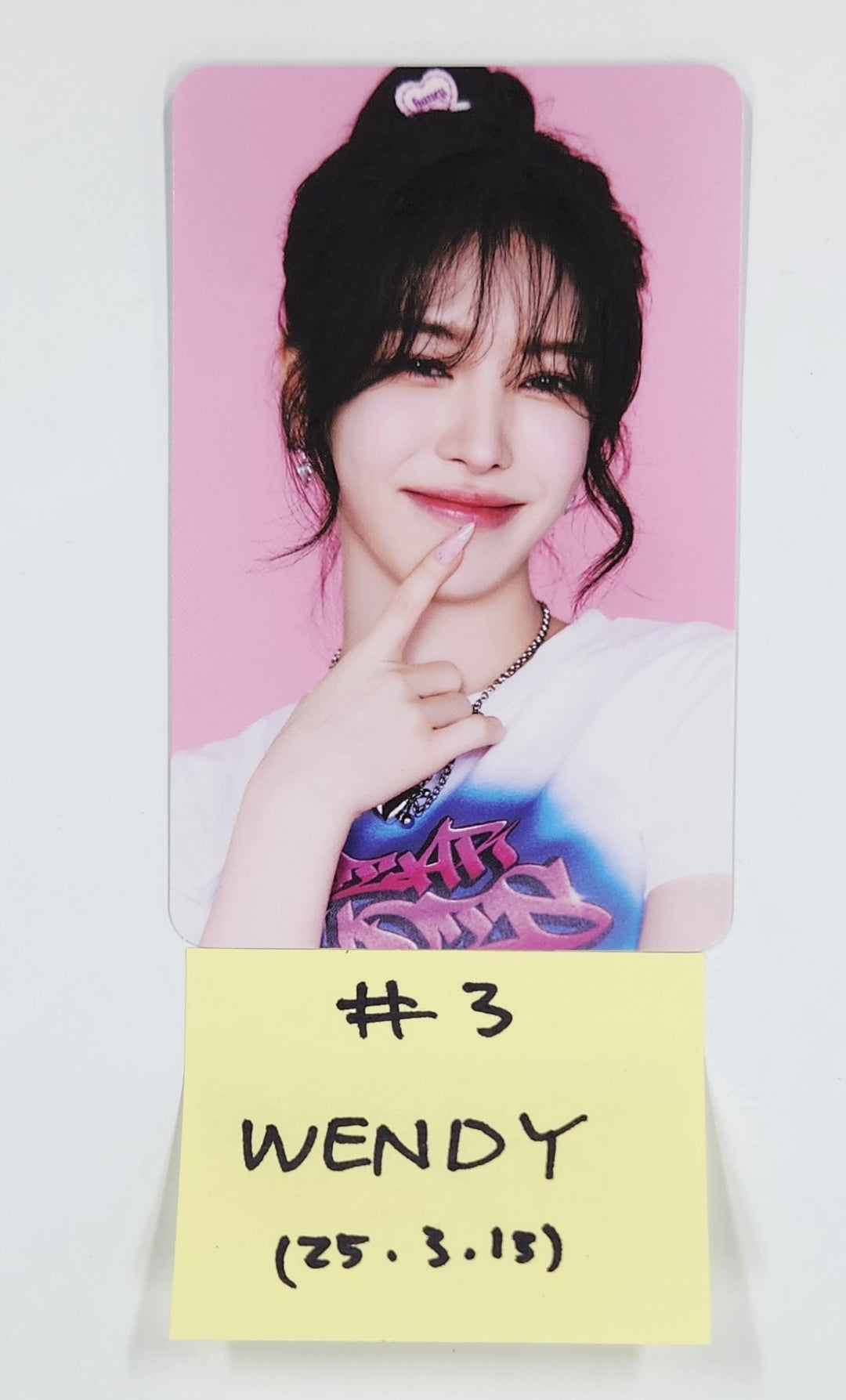 Red velvet SMTOWN LIVE 2025 - FORTUNE SCRATCH Official Photocard [25.3.13]