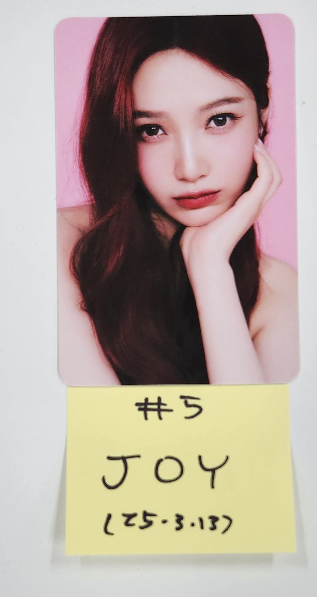 Red velvet SMTOWN LIVE 2025 - FORTUNE SCRATCH Official Photocard [25.3.13]