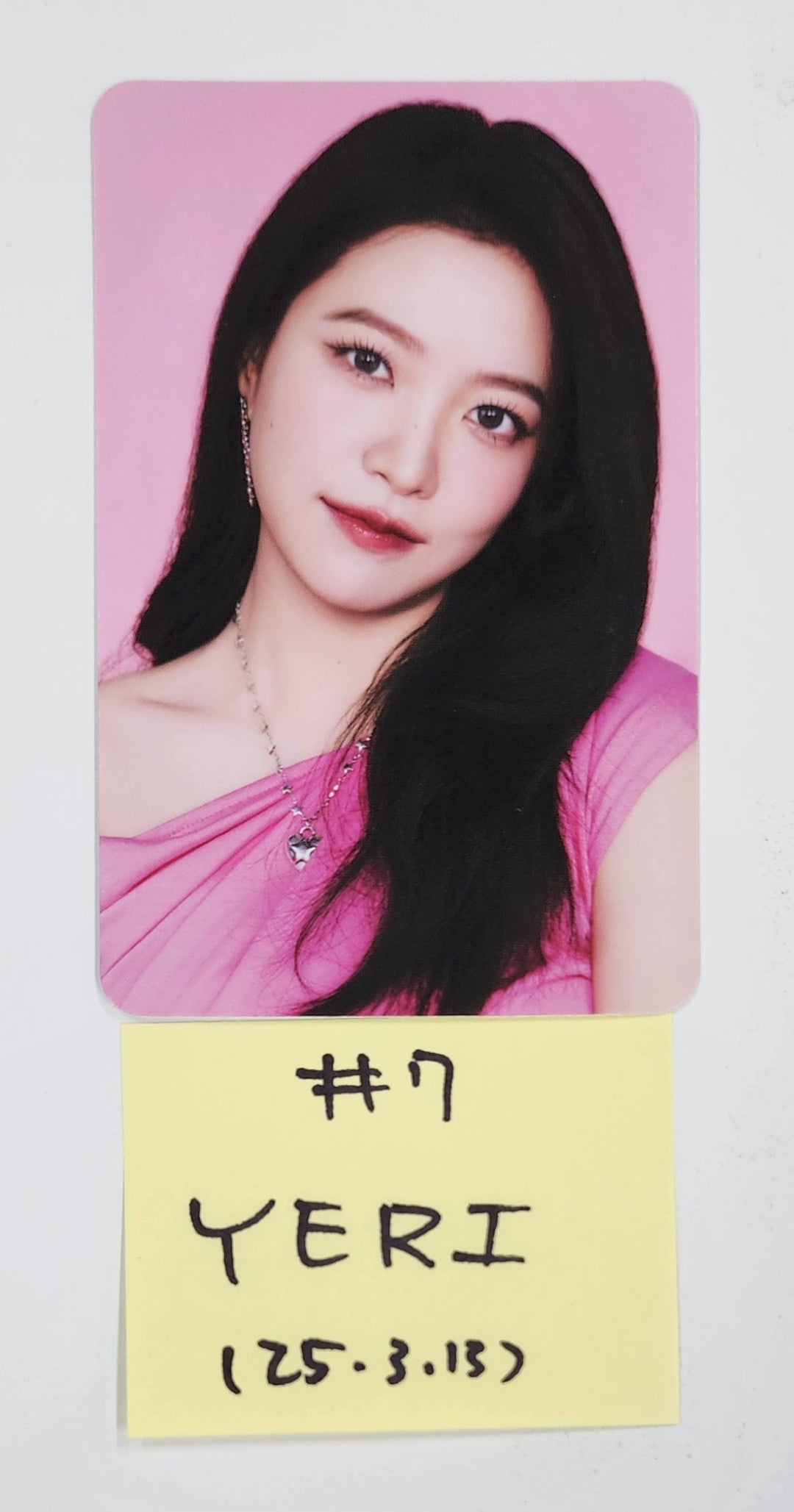 Red velvet SMTOWN LIVE 2025 - FORTUNE SCRATCH Official Photocard [25.3.13]