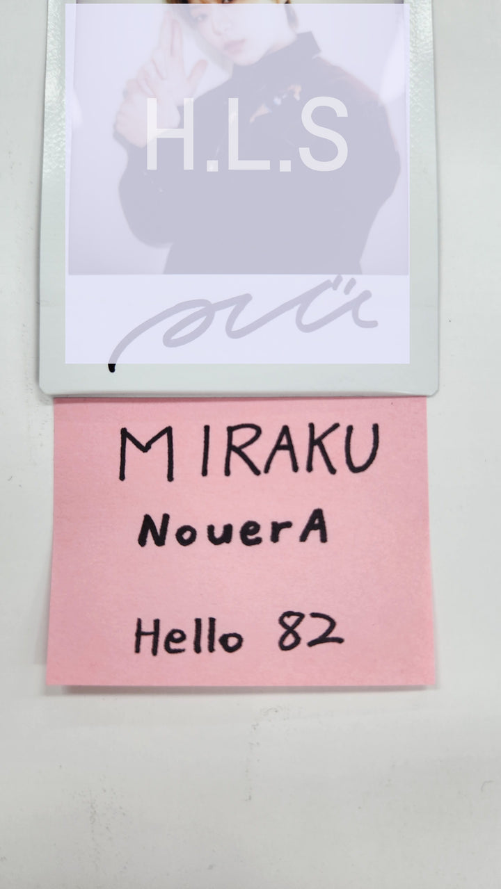 MIRAKU (Of NouerA) "Chapter: New is Now" - Hand Autographed(Signed) Photocard [25.3.13]