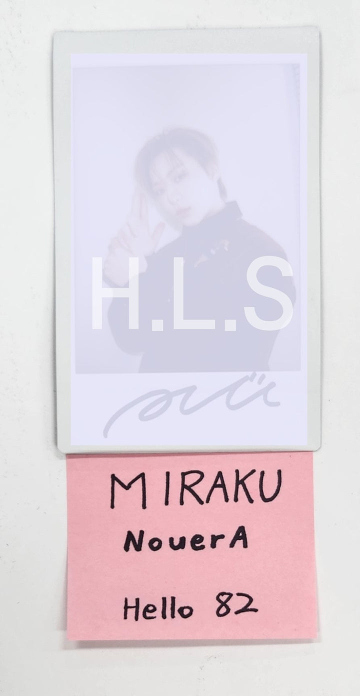 MIRAKU (Of NouerA) "Chapter: New is Now" - Hand Autographed(Signed) Photocard [25.3.13]