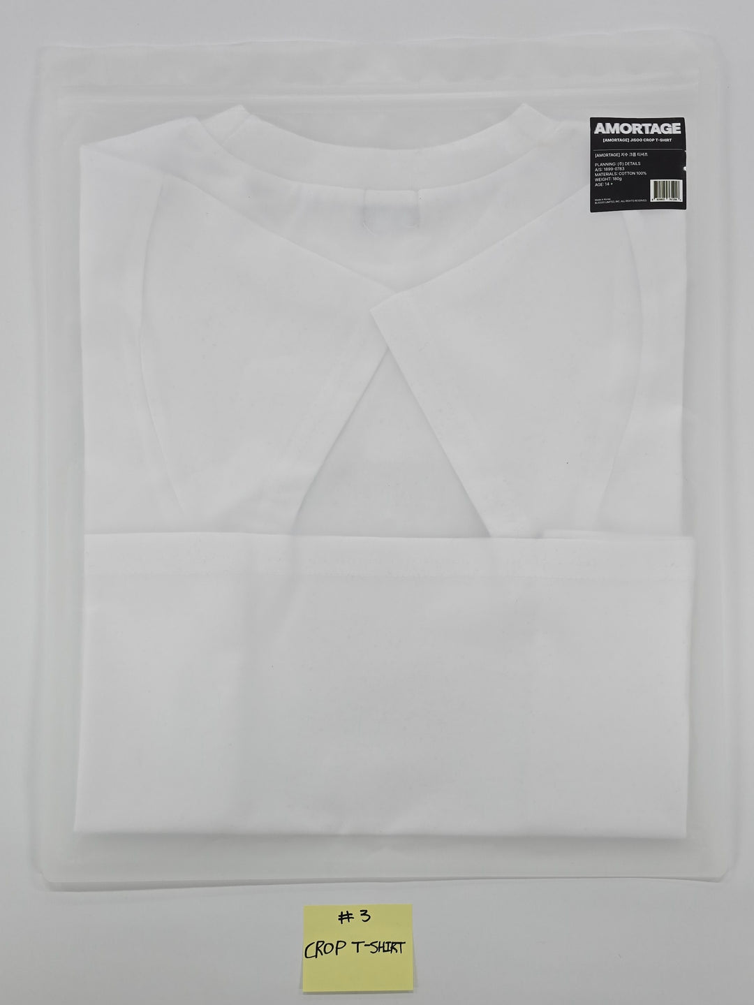 JISOO "AMORTAGE" - POP-UP Store Official MD [25.3.14]