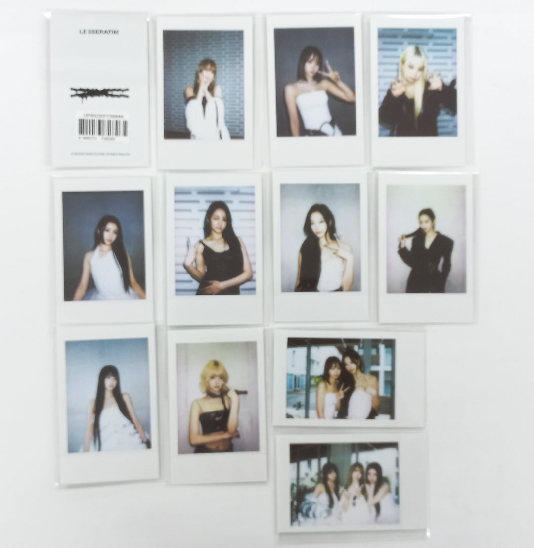 LE SSERAFIM THE HOT HOUSE 2025 S/S - POP-UP MD Event Polaroid Type Photocard [25.3.14]