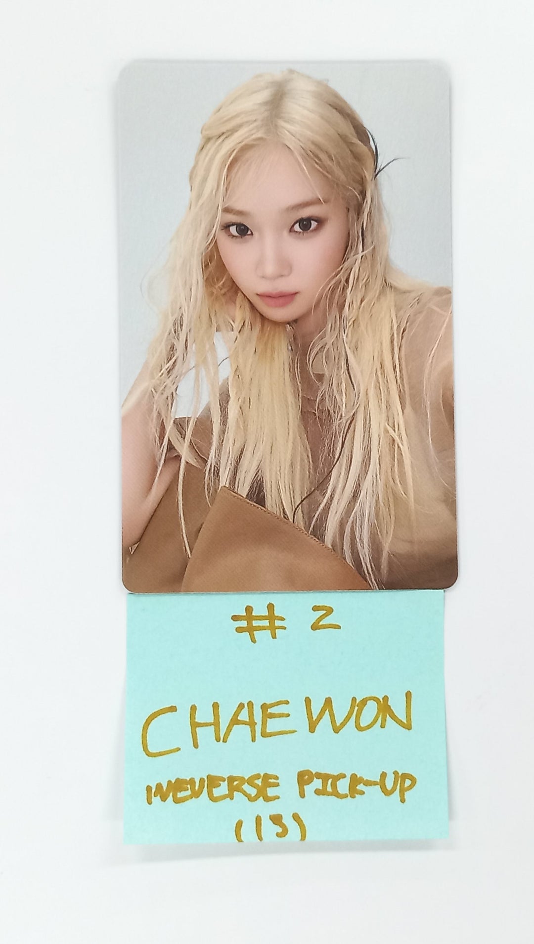 LE SSERAFIM THE HOT HOUSE 2025 S/S - POP-UP Weverse Shop PICK-UP Event Photocard [25.3.14]