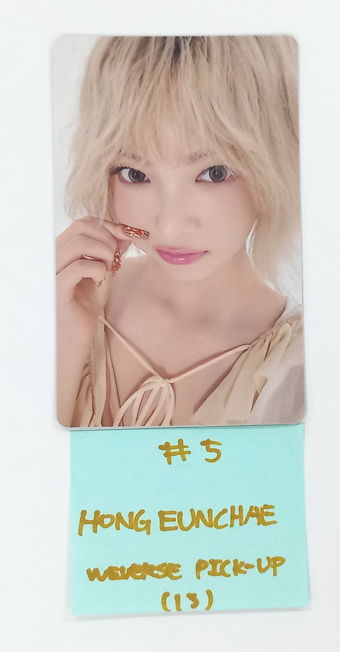 LE SSERAFIM THE HOT HOUSE 2025 S/S - POP-UP Weverse Shop PICK-UP Event Photocard [25.3.14]